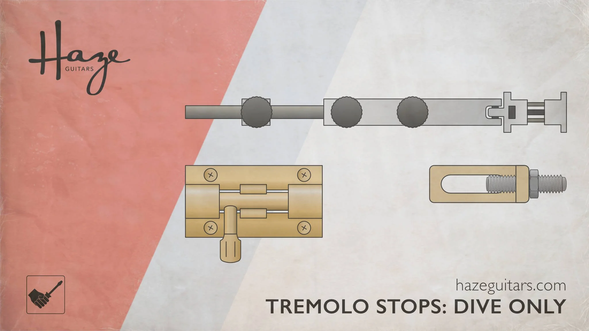 Setting a Tremolo for Dive Only Haze Guitars